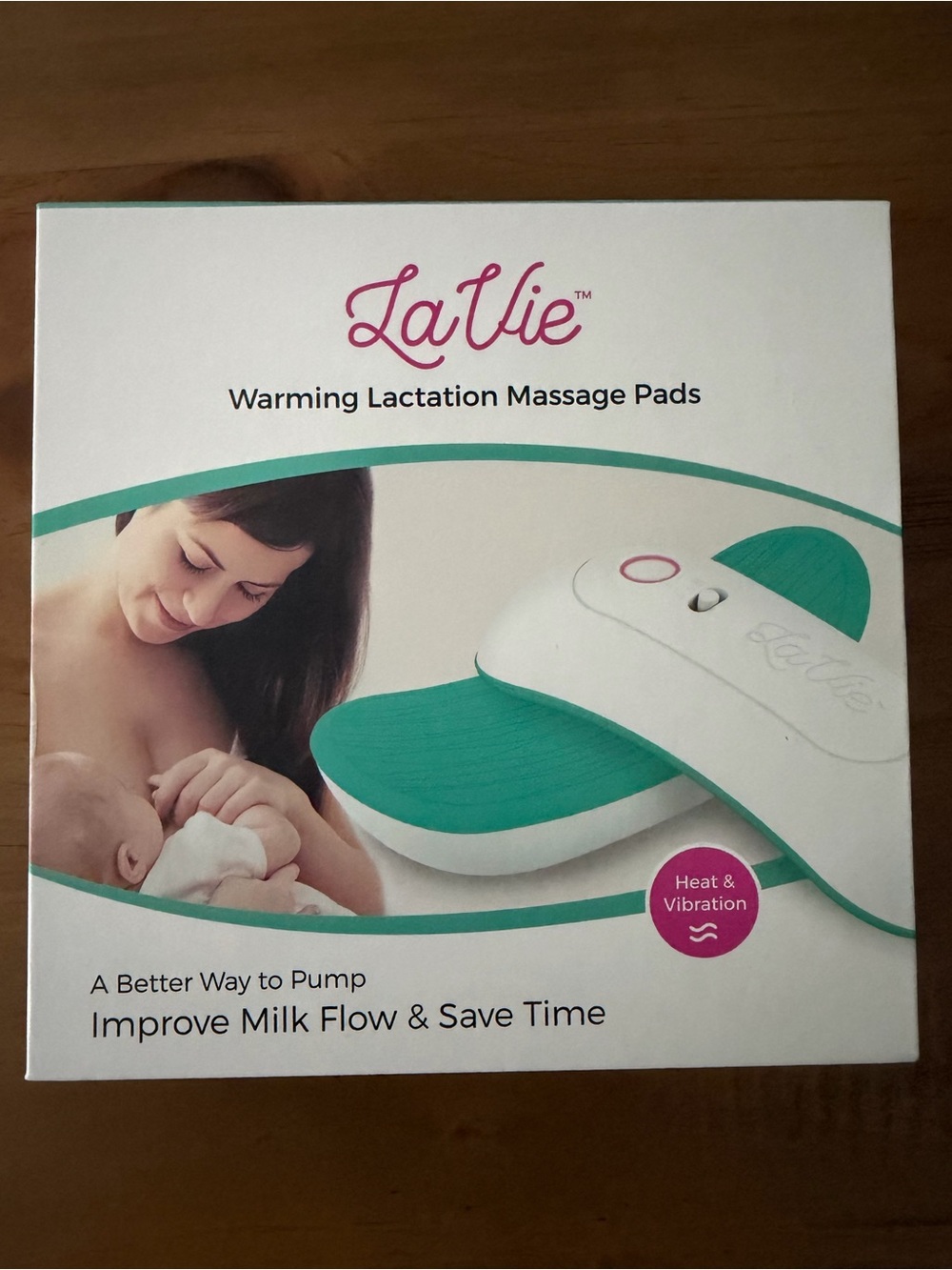 Warming Lactation Massage Pads - Teal
